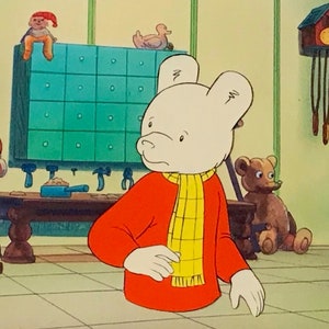 RUPERT THE BEAR Animation Production Cel Walt Disney Vintage Animation Bonus Free Gift