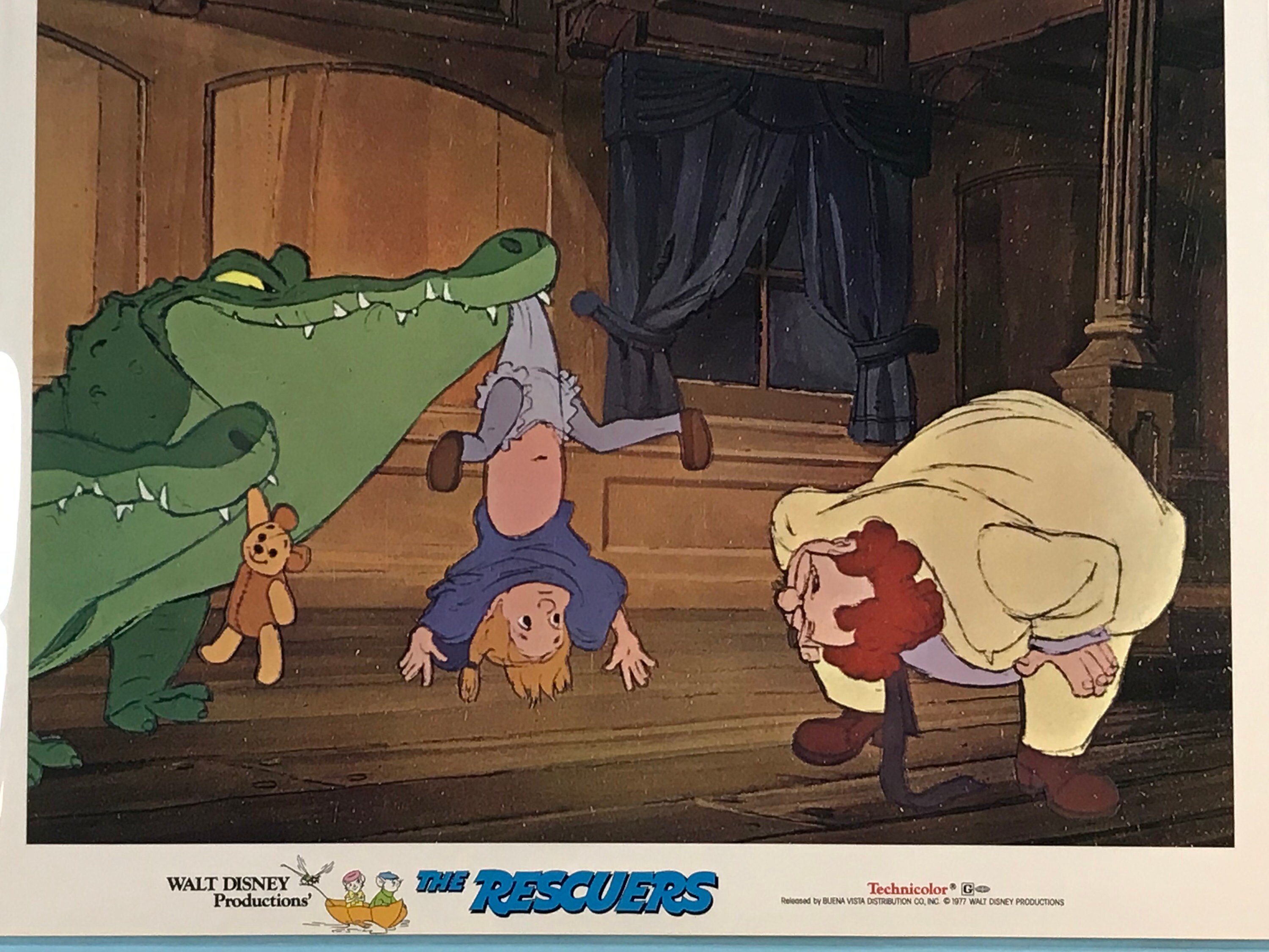 “The Rescuers Down Under”  Set of 8 Original Cinema Lobby Cards main image 1