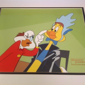 Animation Produktion 2 Cel Set-up -Matted - Original - One Of A Kind + Produktion Hintergrund - Disney Animation - Disney Sammlerstück