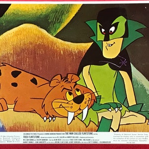 Vintage Animated Movie “ Man Called Flintstone “ color Movie Lobby Still -1966 Original