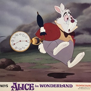 Vintage Alice in Wonderland Original Vintage Theatrical Lobby Card - 1970’s