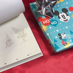 Animacja Flip Book of Mickey Mouse - Klasyczna animacja Myszki Miki - Disney Animation-Vintage
