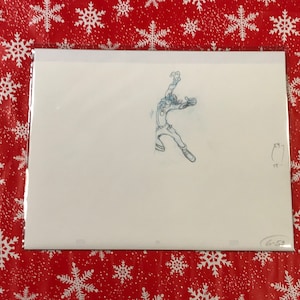 Disney Animation Production Drawing - &quot; Goofy “ Walt Disney - Disney Animation - Disney Collectible