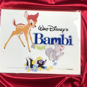 &quot;Vintage &quot;&quot; Bambi &quot;&quot; Original Vintage &quot; TITEL &quot;&quot;Theatralische Eingangshalle Karte