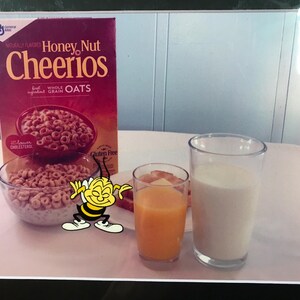 Animation Production Cel - Cheerios Bee 1980
