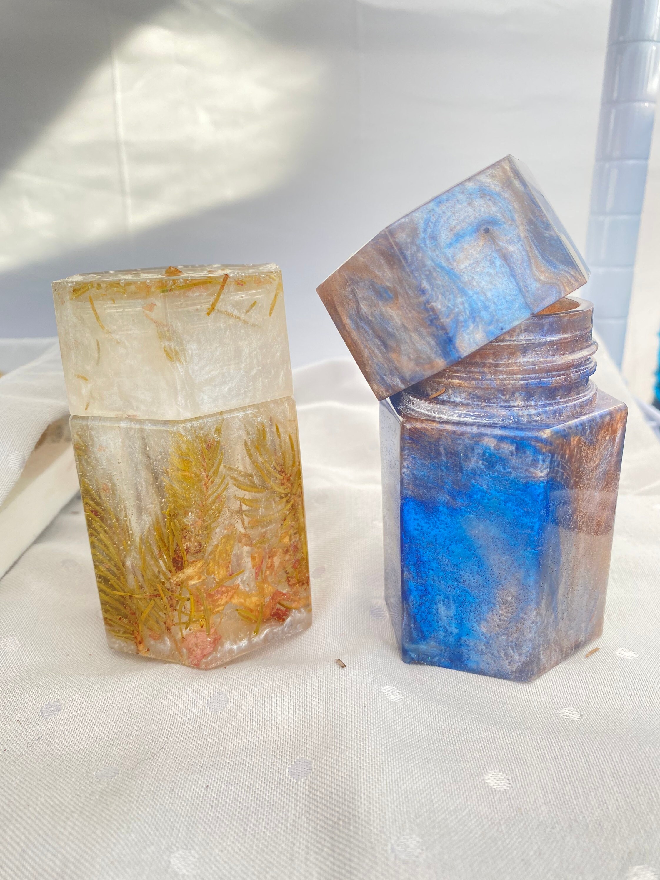 Custom resin jar Etsy