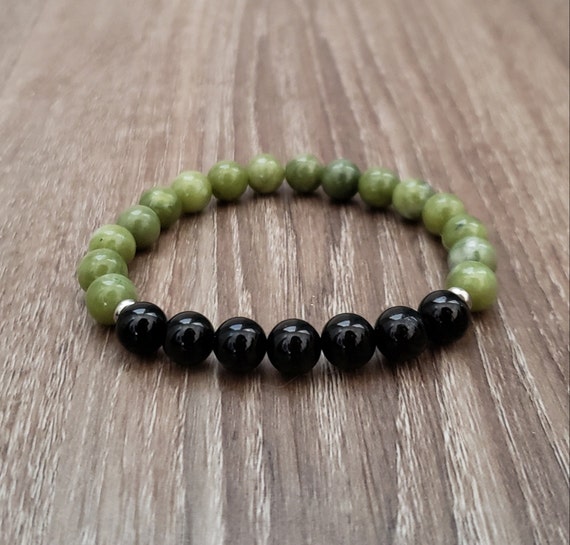 Black tourmaline and jade together online