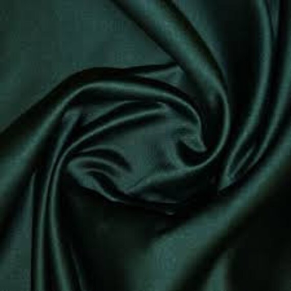 Charcoal Gray Luxury Heavy Bridal Satin Fabric by the Yard Perfect Dress Weight