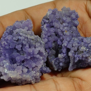 natural indoneisan grape agate chalcedony specimen