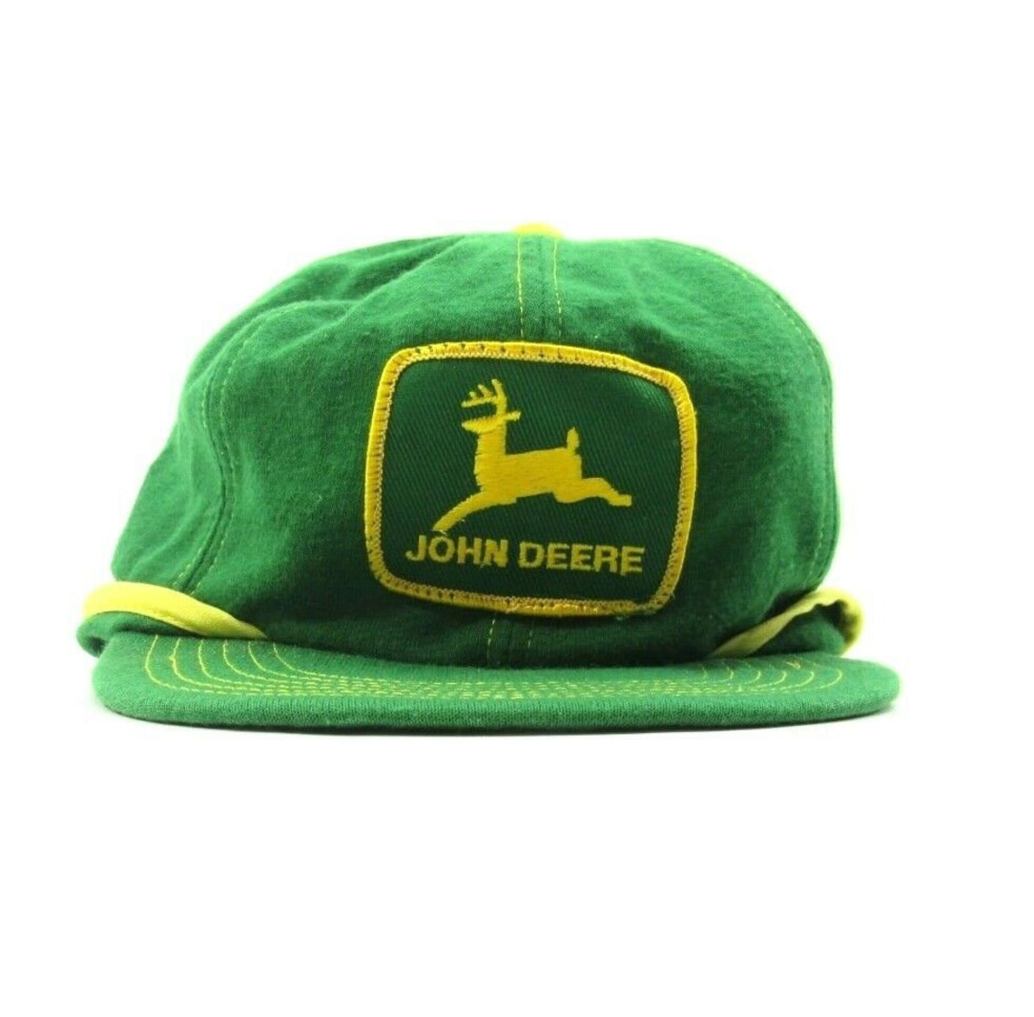 Vintage John Deere Tractor winter baseball hat cap ear flap Etsy