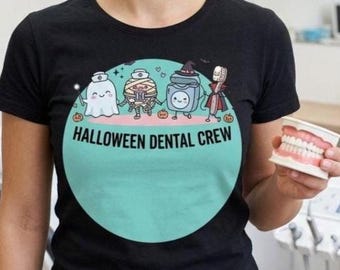 Halloween Dental Autumn Hygiene Fall Hygienist October Dental Team Holiday.
