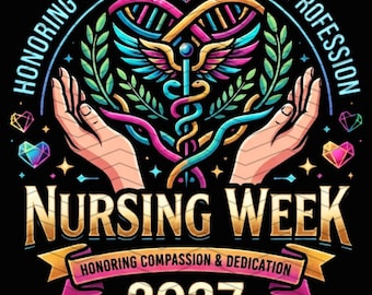 Happy Nurse Week 2027  Nursing Design PNG, I'm A Nurse and This Is My Week, Nurse Humor, Cute Nursing Healthcare, Nurse Appreciation Week