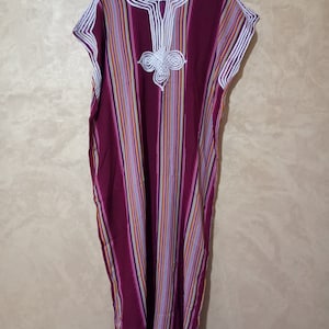 Marokkanischer Kaftan Sommerkleid: Arabischer Abaya Stil, Afrikanisch-inspiriert