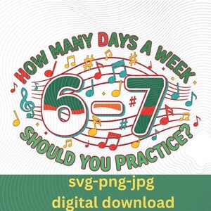 How Many Nights a Week Should You Be Practicing 67  Digital Download