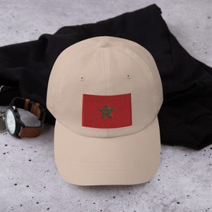 Morocco Flag Cap Snapback Hat, Moorish Flag Morocco moor, Patch Products, Moroccan American friendship friendliness beach family Perfect Cat