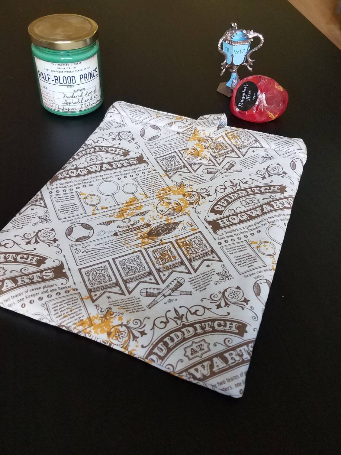 Quidditch Harry Potter Print Book Sleeve - Etsy