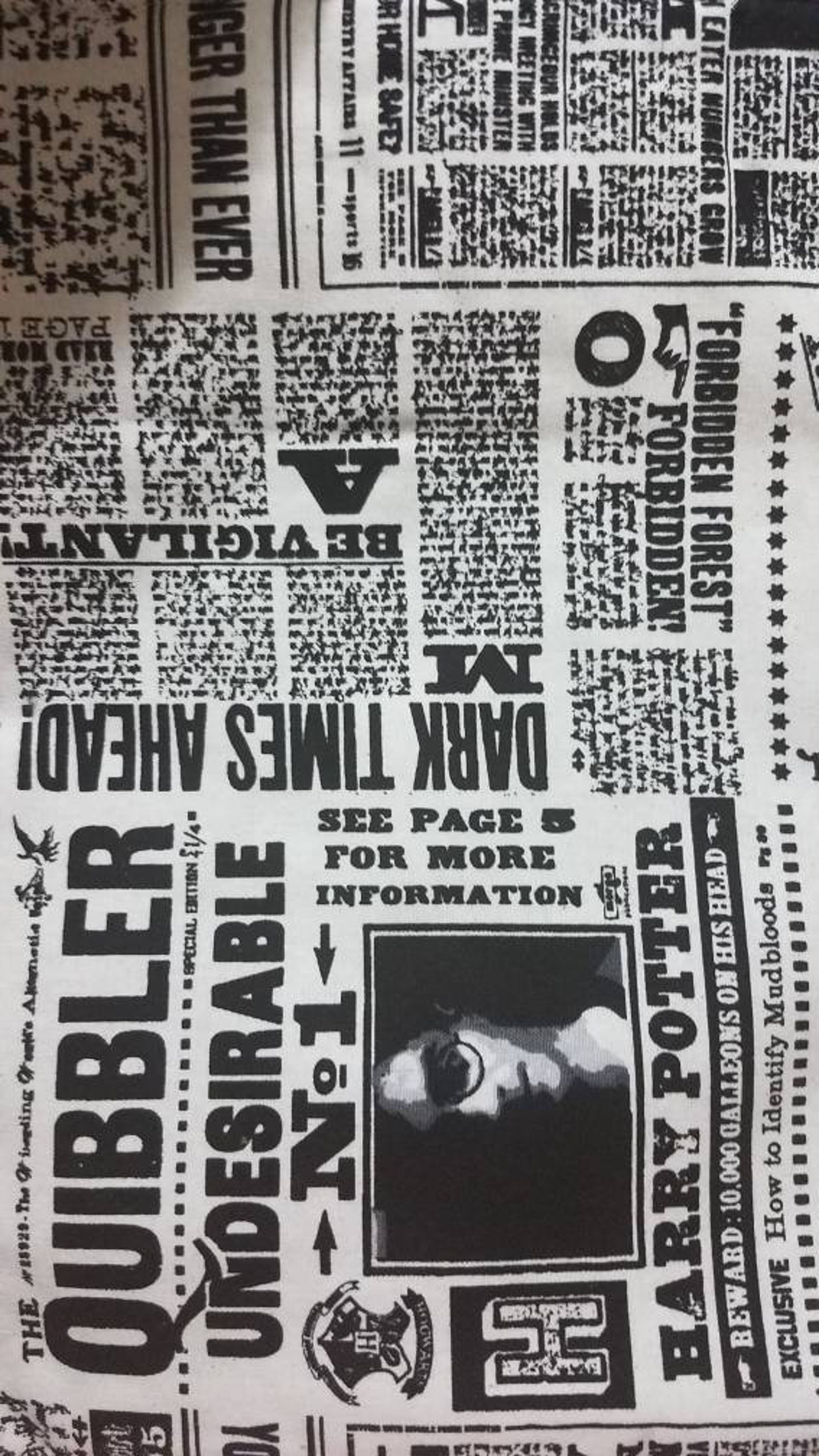 Daily Prophet Print Tote Bag - Etsy