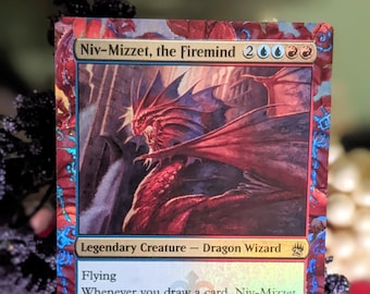 MTG Niv-Mizzet, the Firemind Foil Peel Alter