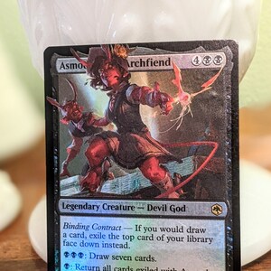 asmo mtg card Asmodeus the Archfiend Foil Peel Alter or Treasure token What's the payoff for Asmoranomardicadaistinaculdacar