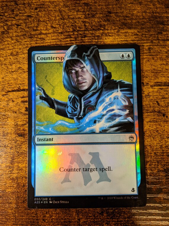 MTG Counterspell Foil Peel Alter Card Games Games & Puzzles