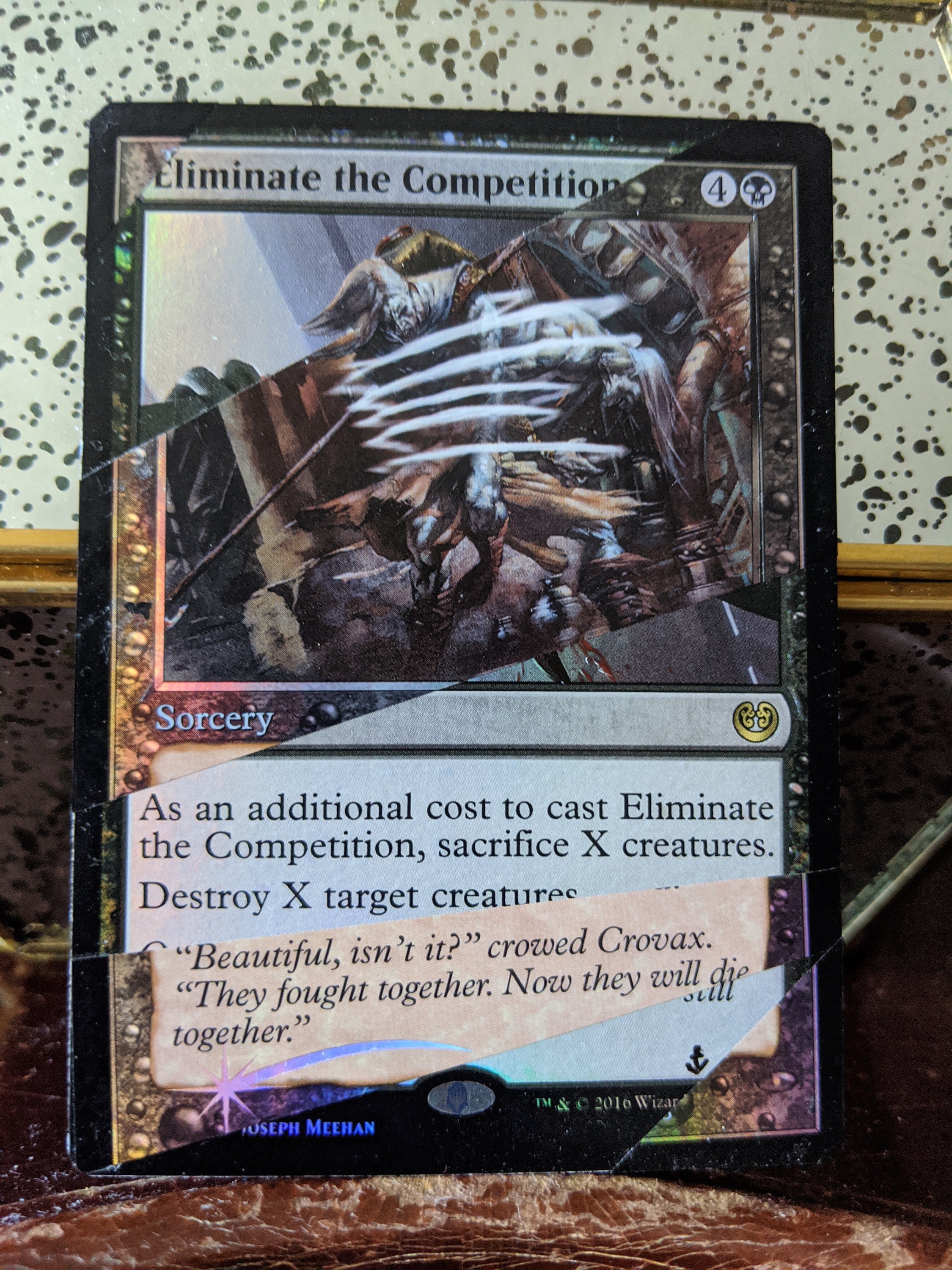 MTG Eliminate the Competition Foil Peel Alter