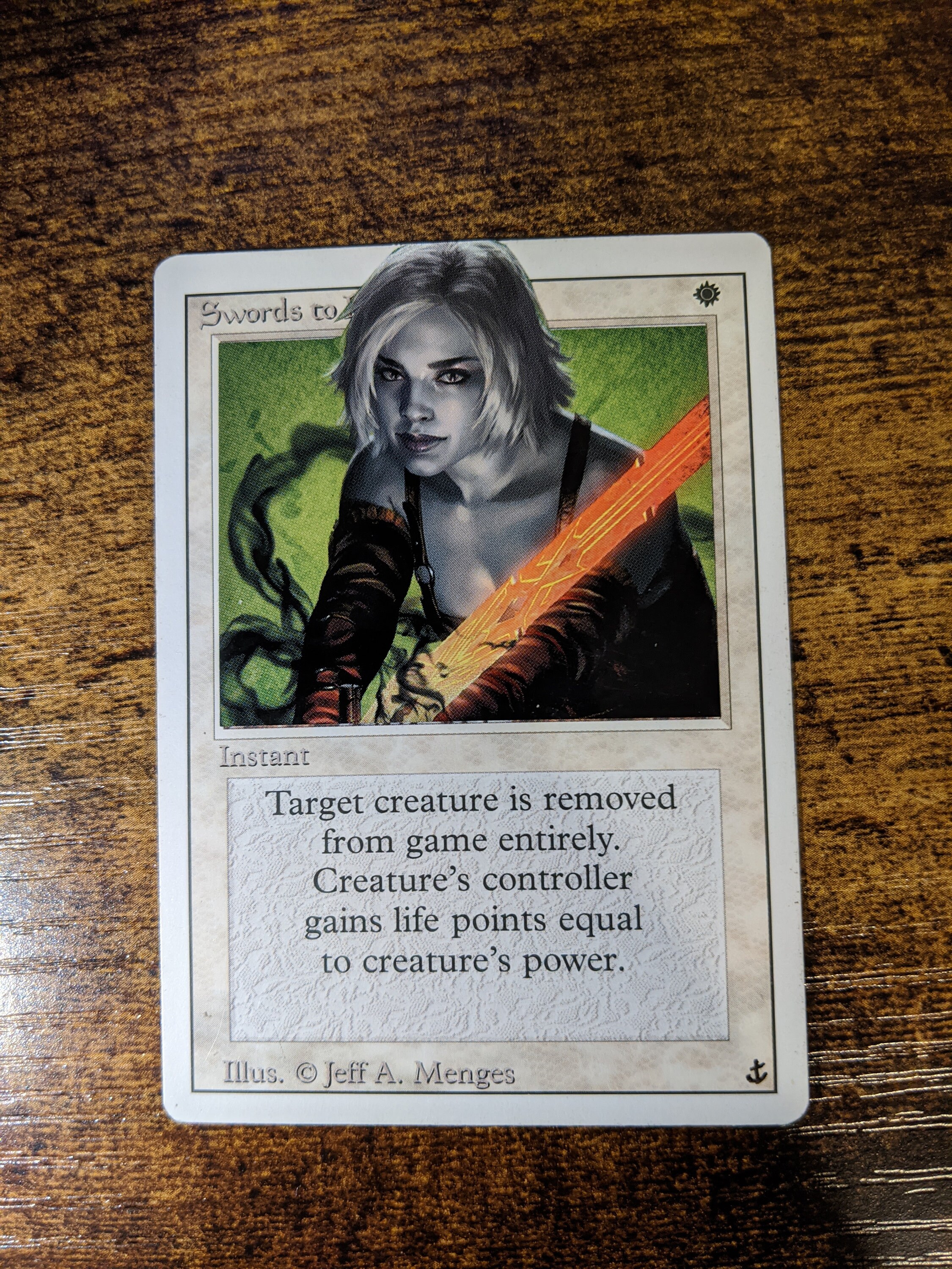 Mtg Swords To Plowshares Full Art at Linda Guy blog