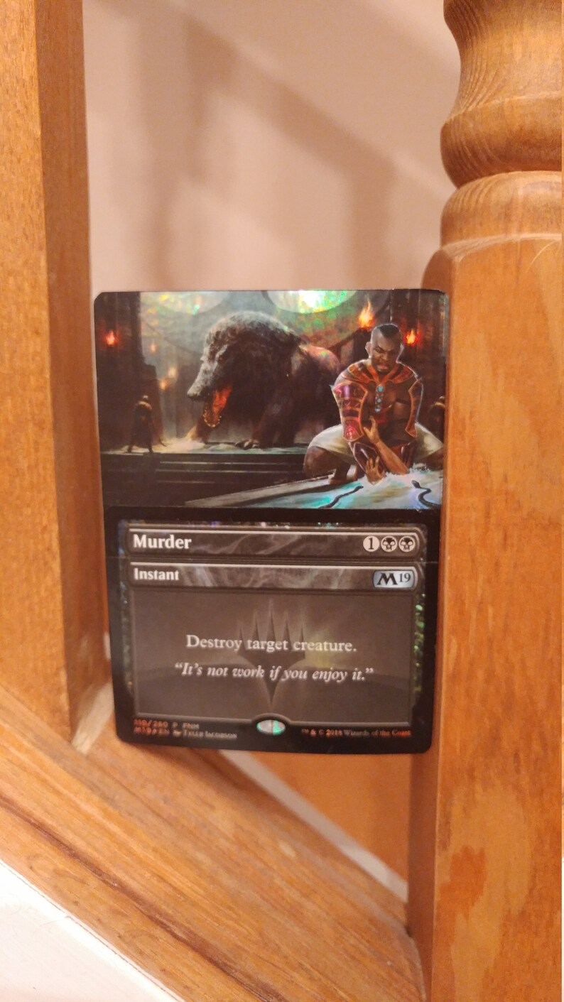 MTG Murder Foil Peel Alter