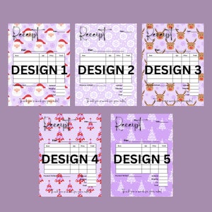 Small Business Receipts | Receipts for Small Businesses | Order Form ...