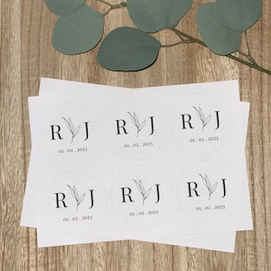 Personalized Wedding Stickers, Favor Labels, Custom Labels, Round Favor Sticker, Wedding Envelope Seal Stickers, Wedding Invitation Stickers