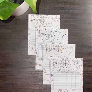 Small Business Receipts | Receipts for Small Businesses | Order Form | Order Receipt Form | Small Business Invoice | 4.65x3.65in Receipts