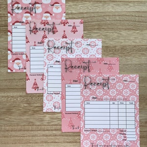 Small Business Receipts | Receipts for Small Businesses | Order Form | Order Receipt Form | Small Business Invoice | 4.65x3.65in Receipts