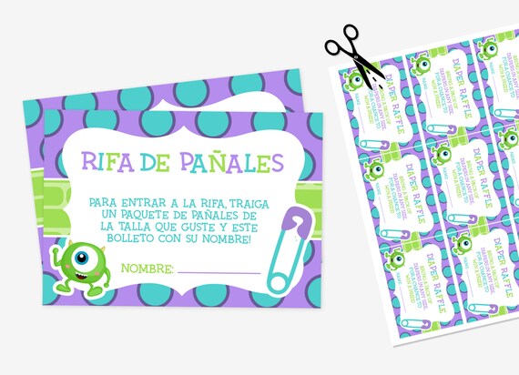 Monsters Inc Baby Shower Decorations Monsters Inc Baby Shower Etsy