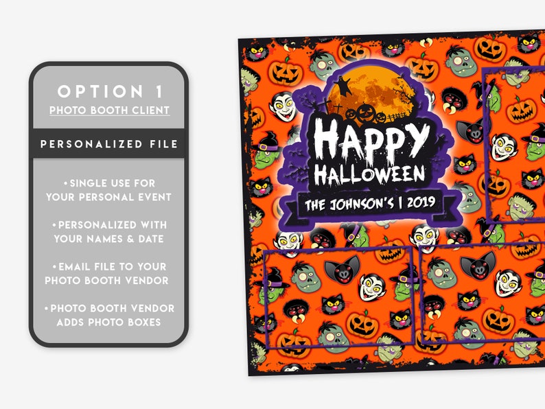Halloween Photo Booth Template Halloween Party Photo Booth