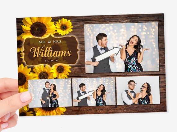 Floral Photo Booth Template