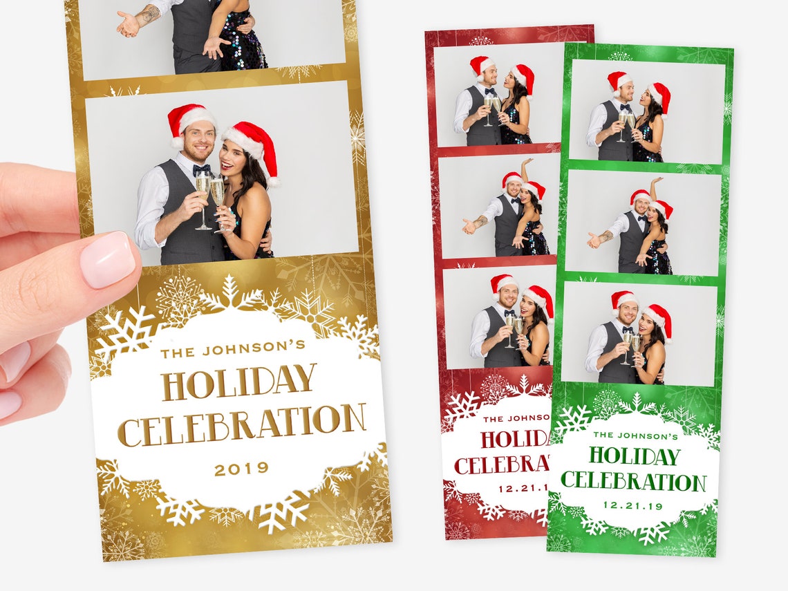 Christmas Photo Booth Template Holiday Photo Booth Template Etsy Christmas Photo Booth Template Holiday Photo Booth Template Etsy
