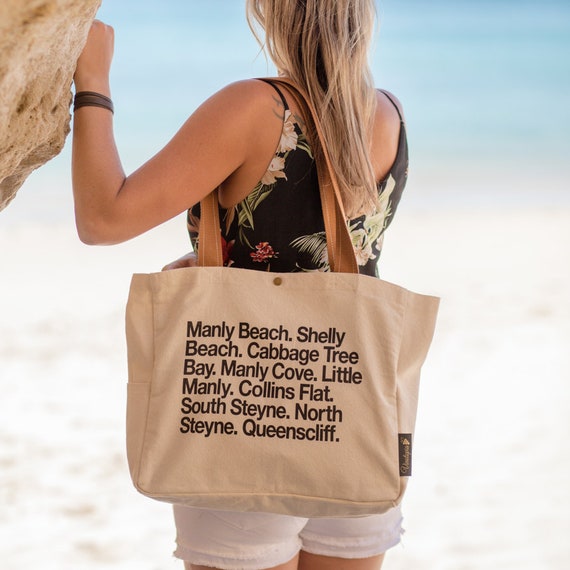manly tote bag