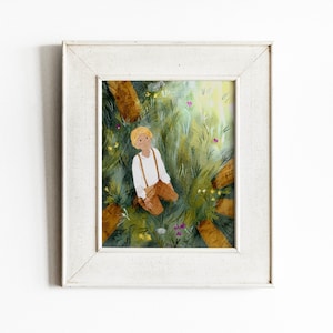 Joseph Smith, First Vision, Sacred Grove LDS Digital Art, Latter Day Saint, Lds Decor, Lds Prints, Lds Gift, Christ, Instant Download