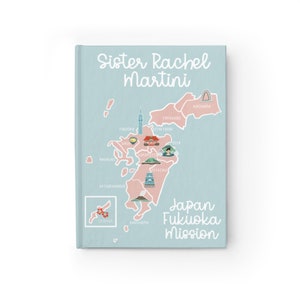 Illustrierte Mission Journal, personalisierte benutzerdefinierte Schwester Missionar Gedächtnis Notebook, Graduierung Weihnachtsgeschenk, berufen, zu dienen, LDS, Ältere