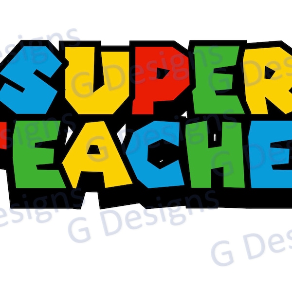 Super Mario-Super Teacher PNG