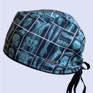 Unisex Scrub Cap RX | Medical Hat Radiology | Surgical Cap for Doctors, Nurses & Technicians | Rx Technical Hat
