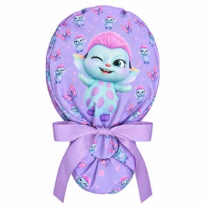 Magical Fairy-Inspired Scrub Cap | Colorful Y2K Surgical Hat | Handmade Medical Cap