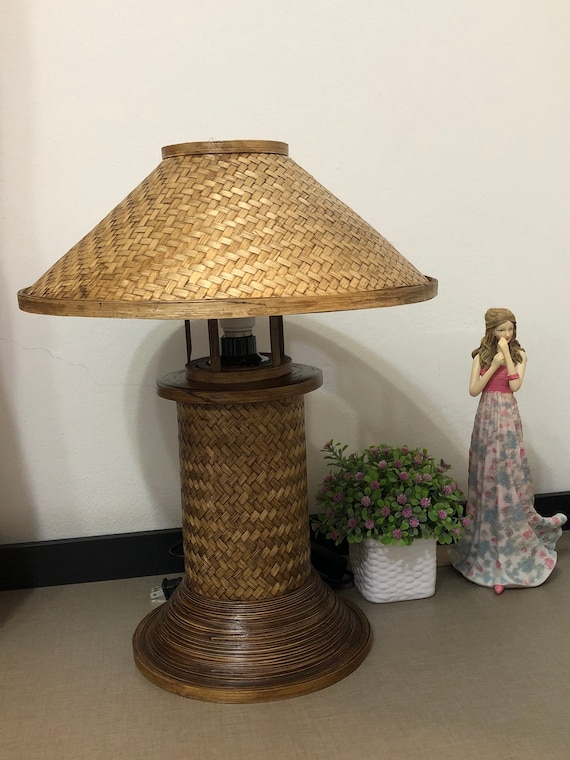 Gold 2024 bamboo lamp