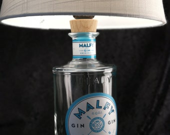 Malfy Originale Gin Lampe, Upcycling, Geschenk