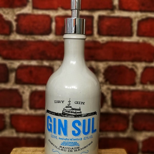 GIN SUL, Seifenspender,  Upcycling