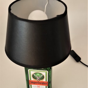 Jägermeister 0.7l lamp, upcycling, gift, cozy image 4