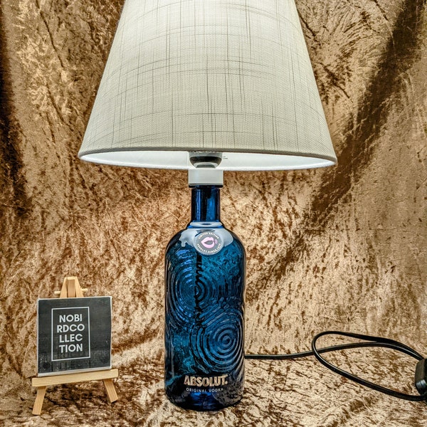 Absolut Vodka Lampe, limitierte Voices Edition, Upcycling