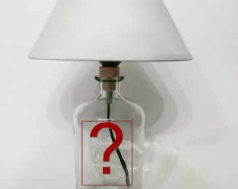 Lampe nach Wunsch individuell gefertigt aus deiner Lieblingsflasche