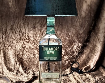 Tullamore Dew, Irish Whiskey "The Legendary" Lampe, Upcycling, Geschenk, Gemütlich