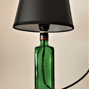 Jägermeister 0.7l lamp, upcycling, gift, cozy image 3