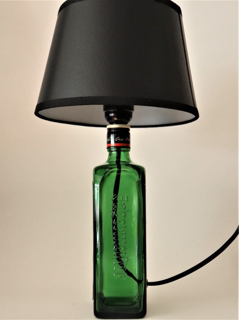 Jägermeister 0,7l Lampe, Upcycling, Geschenk, gemütlich Bild 3